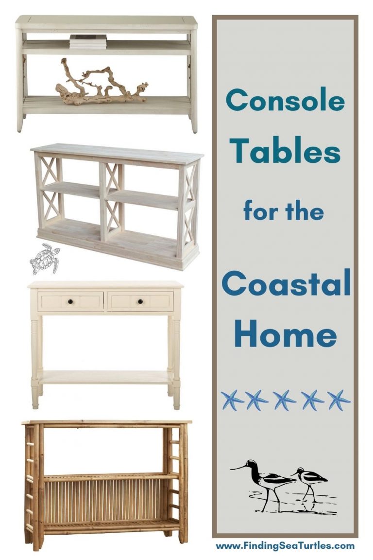 35 Coastal Console Tables With Seaside Style