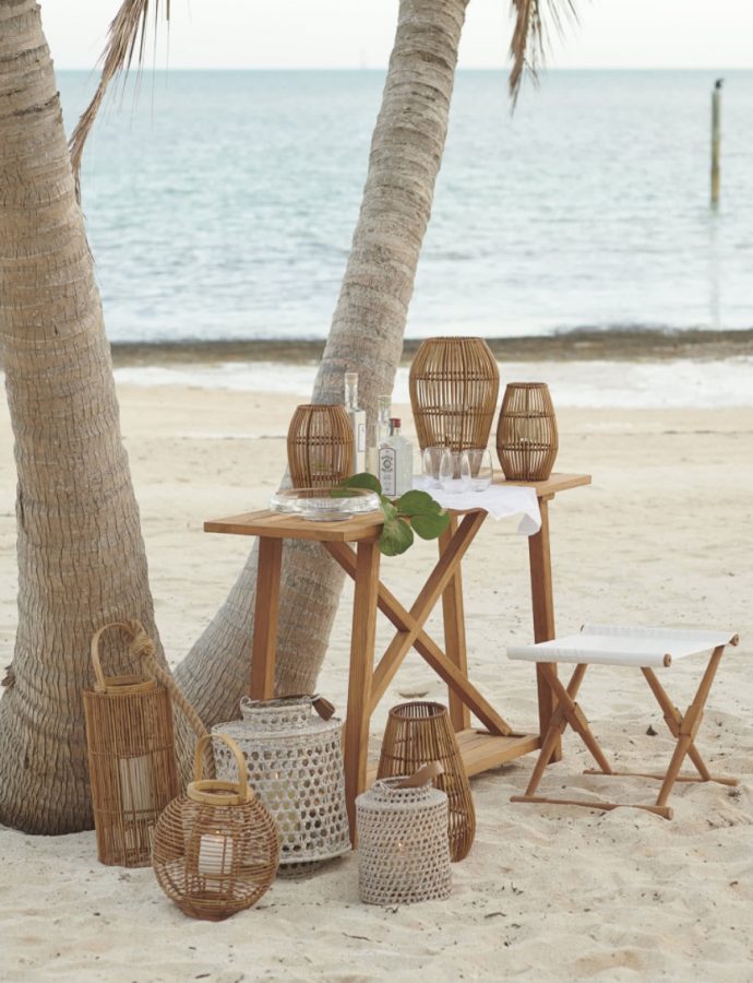 16 Rattan Lanterns for your Beach Home