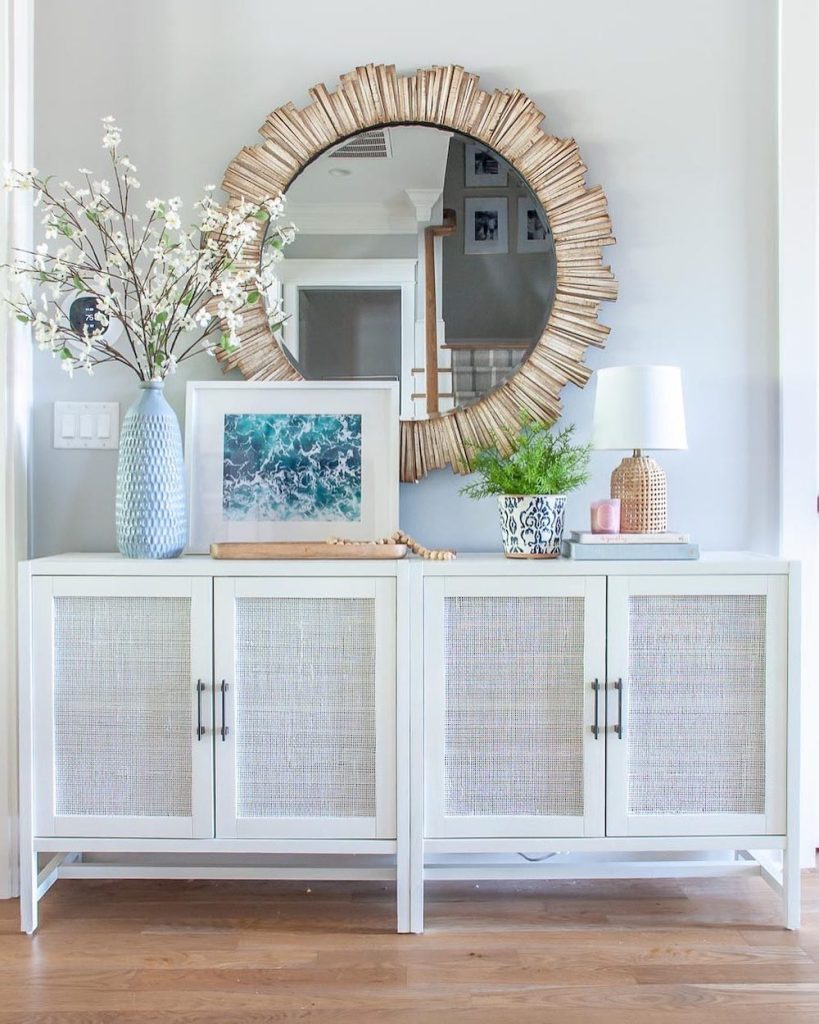 In 27 #Entryway #CoastalEntryway #Foyer #ConsoleTable #HomeDecor 