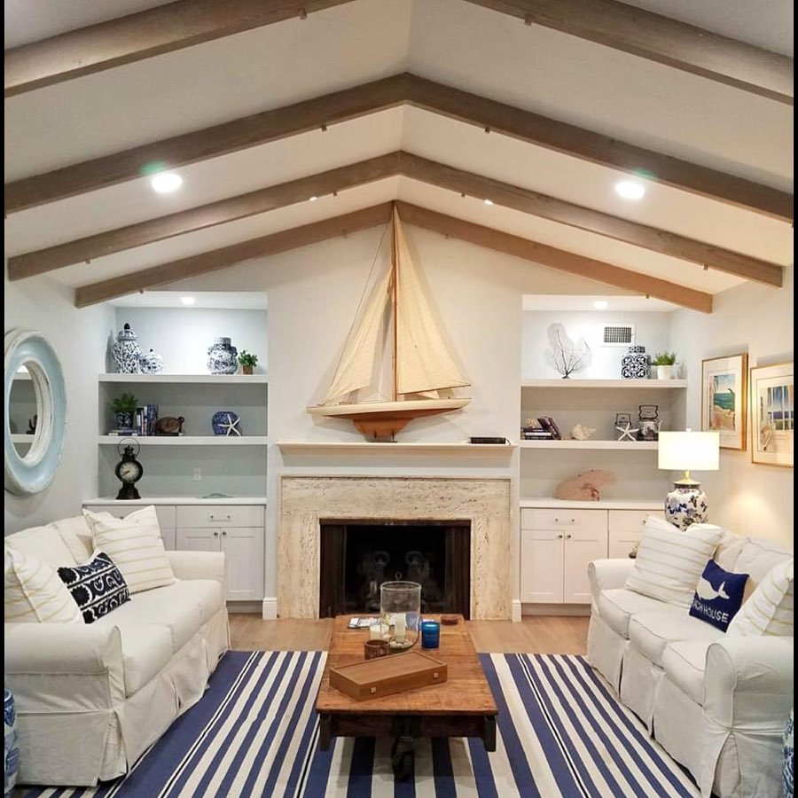 54 Best Nautical Living Rooms ideas  house design, home decor, coastal  living rooms