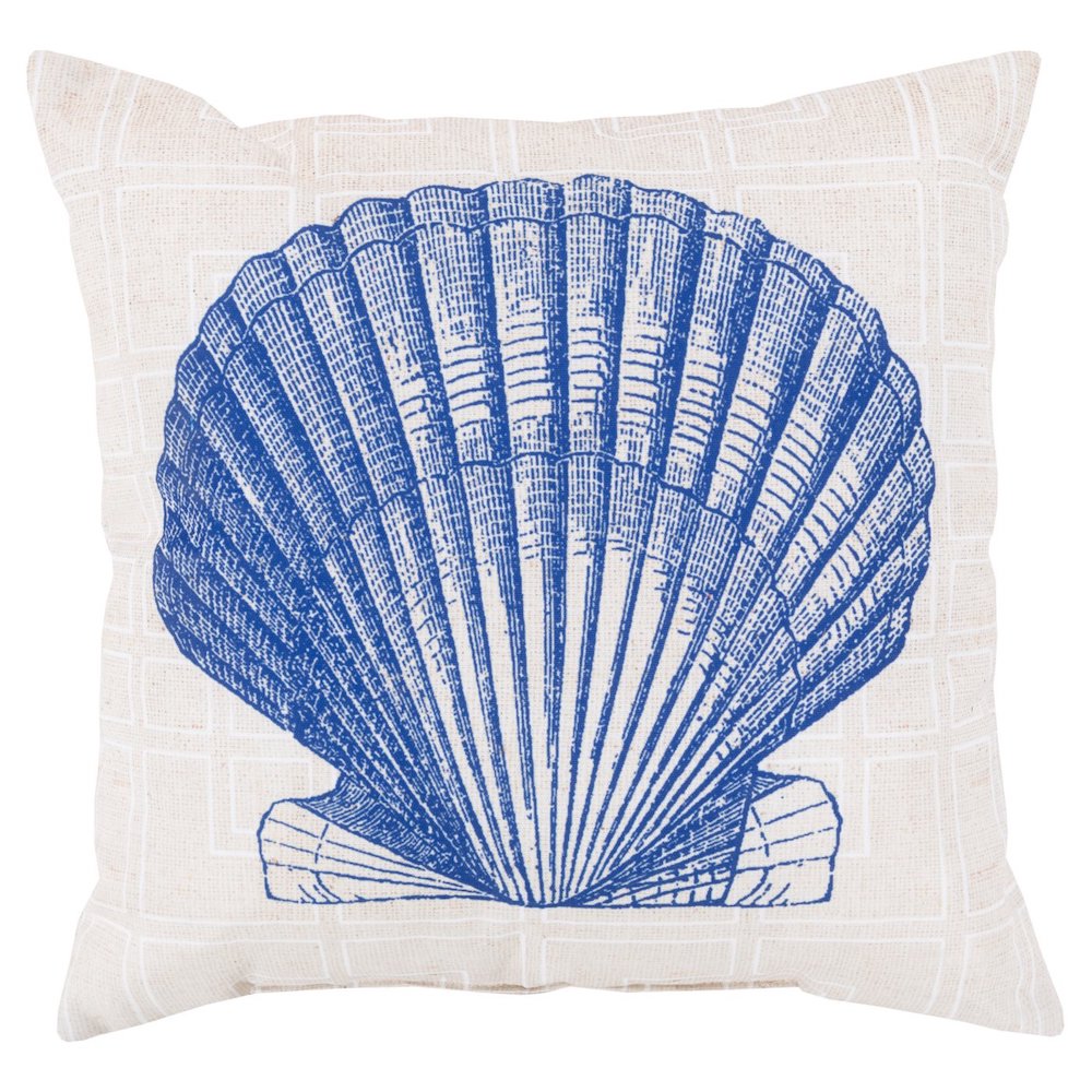 Coastal Beach House Pillows Shell Of The Sea Pillow #Pillows #ThrowPillows #BeachHome #CoastalDecor #SeasideDecor #IslandDecor #TropicalIslandDecor #BeachHomeDecor