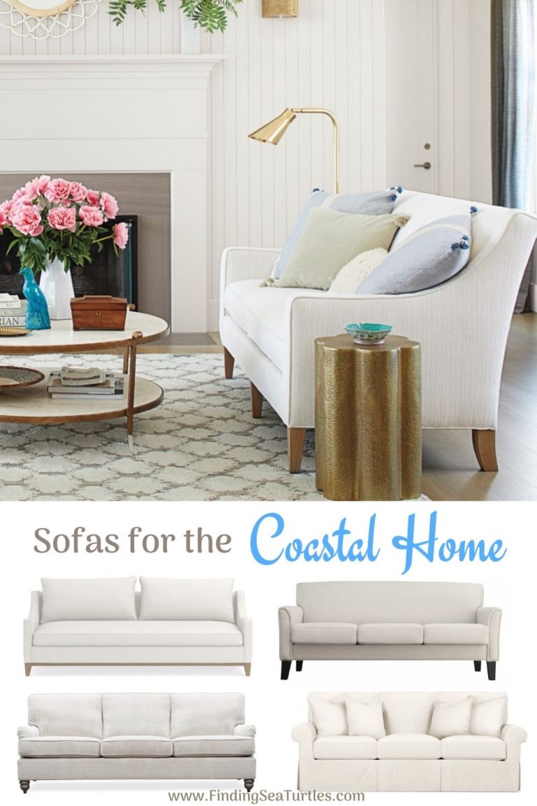 25 Coastal White Sofas for Beach Homes