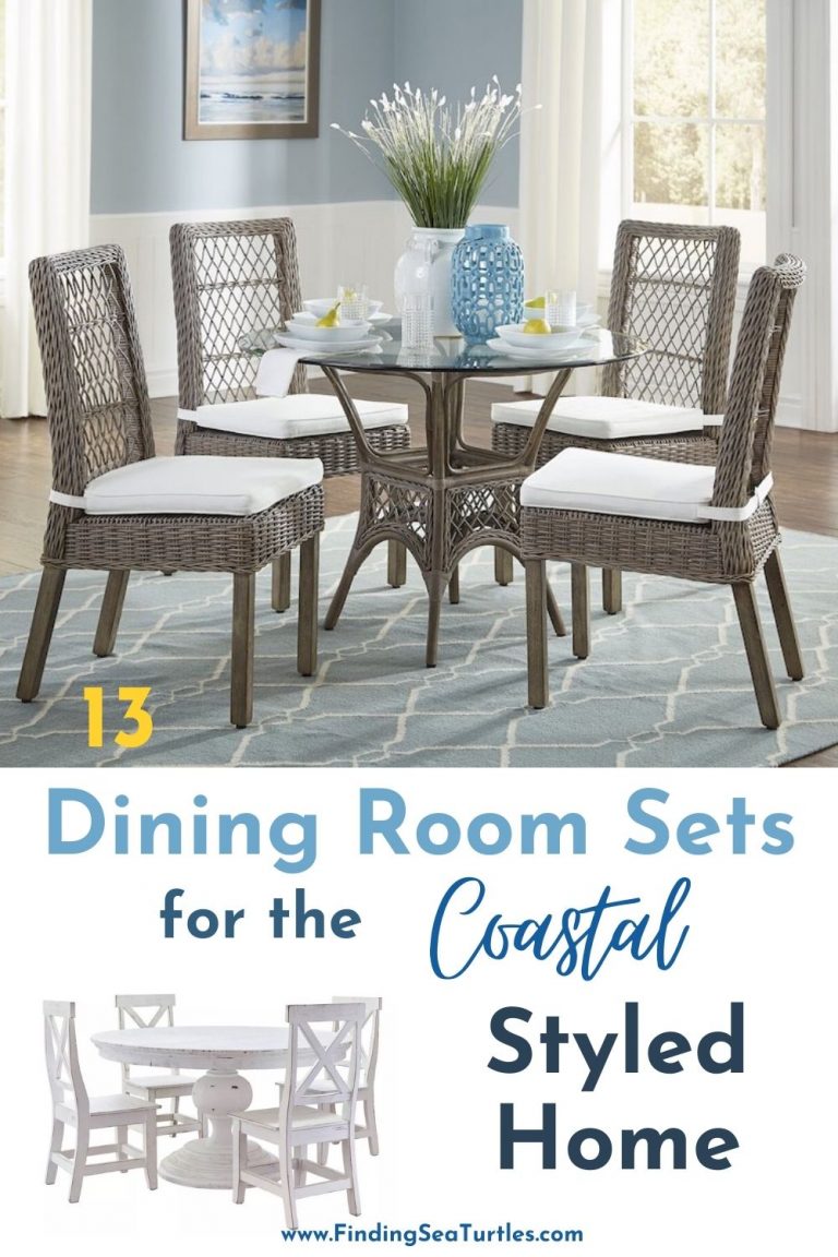 13 Coastal Dining Sets for the Summer Home