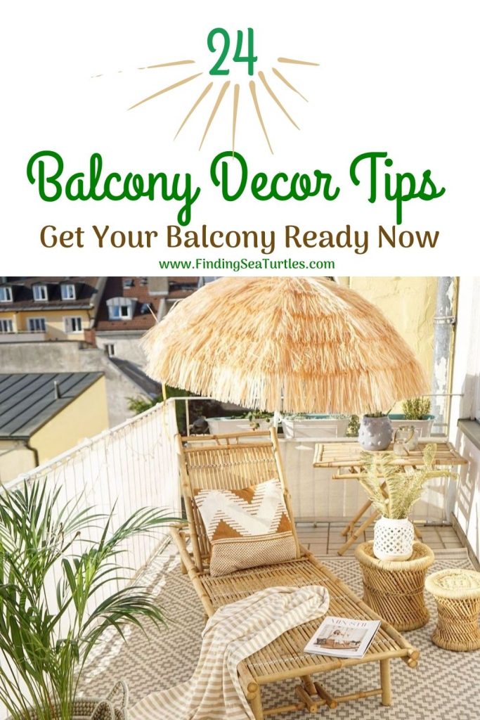 24 Balcony Decor Tips Get Your Balcony Ready Now #Balcony #BalconyDecor #BalconyDecorIdeas #CoastalBalcony #HomeDecor #AtHomeontheBalcony #HomeDecorTips #BalconyHome 