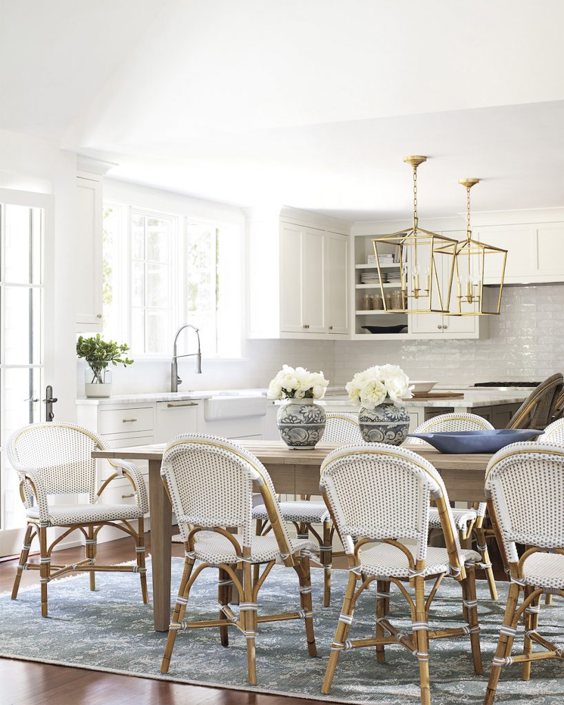 beachy kitchen table and chairs