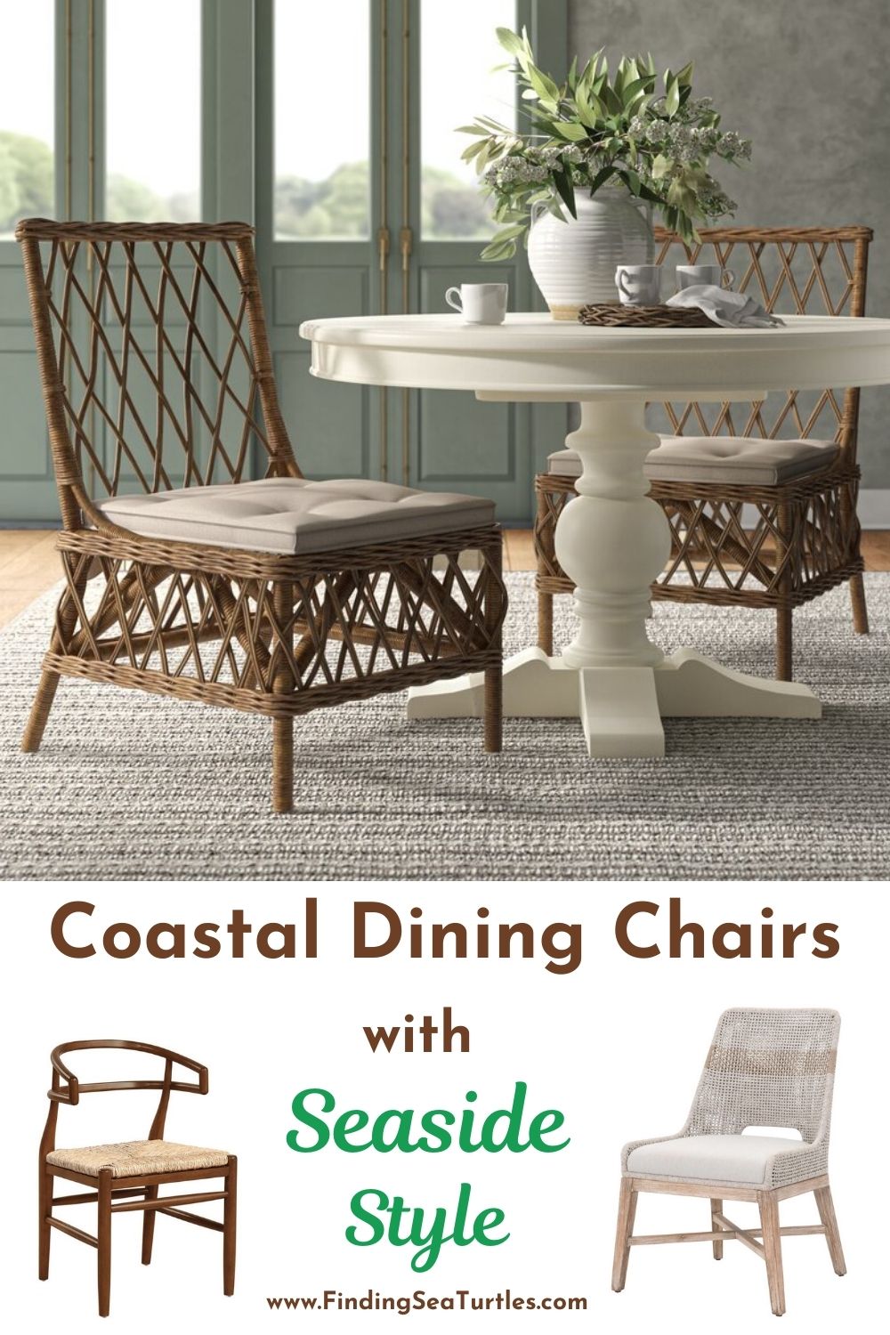 27 Coastal Dining Chairs with Seaside Style