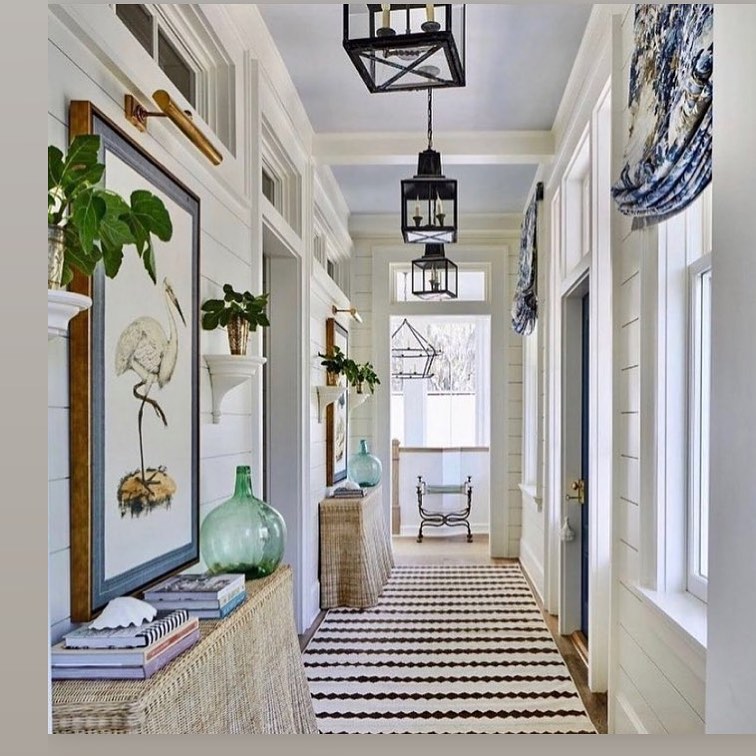 Connect a Long Entryway with a Runner #StyleAConsoleTable #Entryway #Foyer #ConsoleTable #HomeDecor #ConsoleTableDecor #HallwayTable #HomeDecorTips #StylingTips 