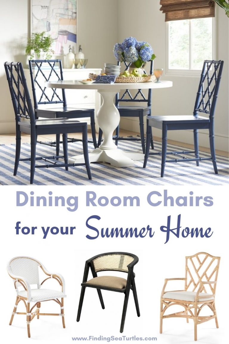 27 Coastal Dining Chairs with Seaside Style
