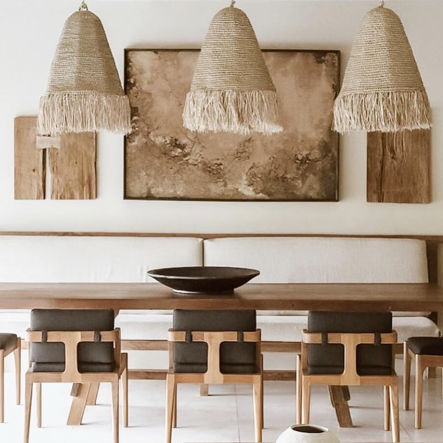 Inspo 12 #CoastalDecor #Rattan #RattanPendant 