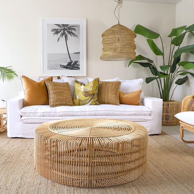 Inspo 15 #CoastalDecor #Rattan #RattanPendant 