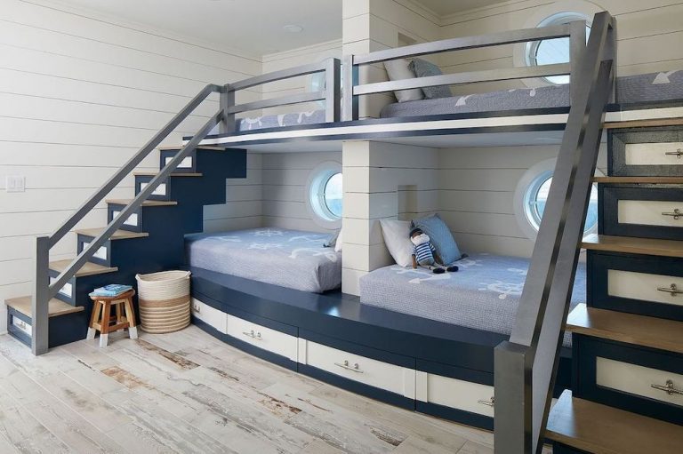 15 Inspirational Coastal Bunk Beds for Sleepovers