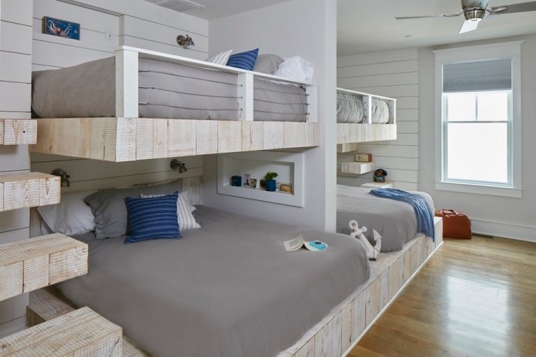 15 Inspirational Coastal Bunk Beds for Sleepovers