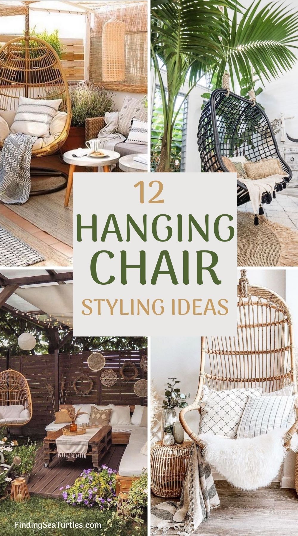 12 Most Inspiring Hanging Chair Styling Ideas to Use Now