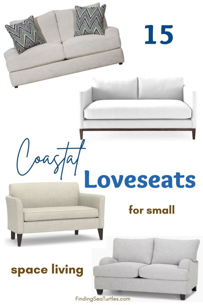 15 Coastal Loveseats for small space living #Coastal #Loveseat #CoastalSofas #CoastalLoveseat #LivingRoom #CoastalLivingRoom #SmallSpaces #SmallSpaceSofas #CoastalDecor #HomeDecor #CoastalHomeDecor #CoastalHome #CoastalLiving #BeachHouse #SeasideStyle #LakeHouse #SummerHouse 