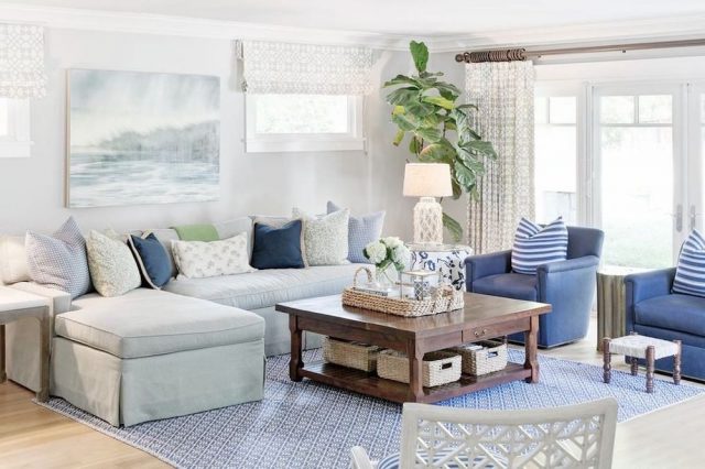 21 Coastal Sofas with Chaise Lounge