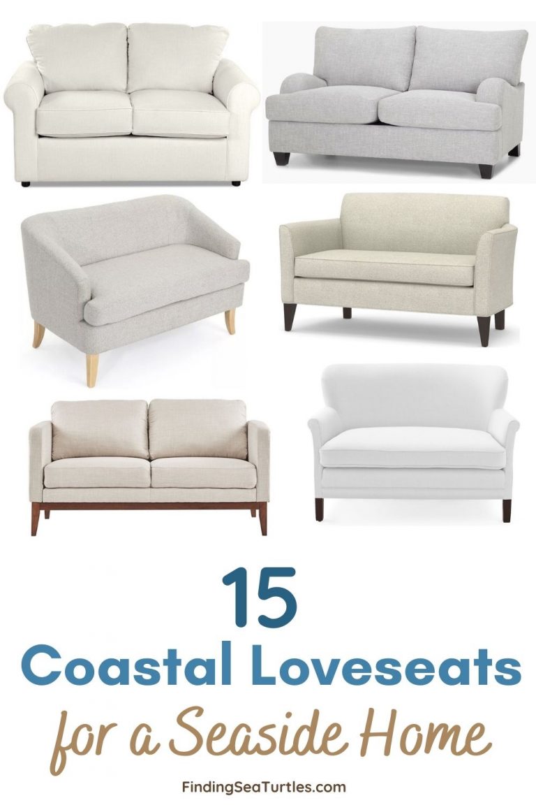15 Coastal Loveseats for Seaside Homes
