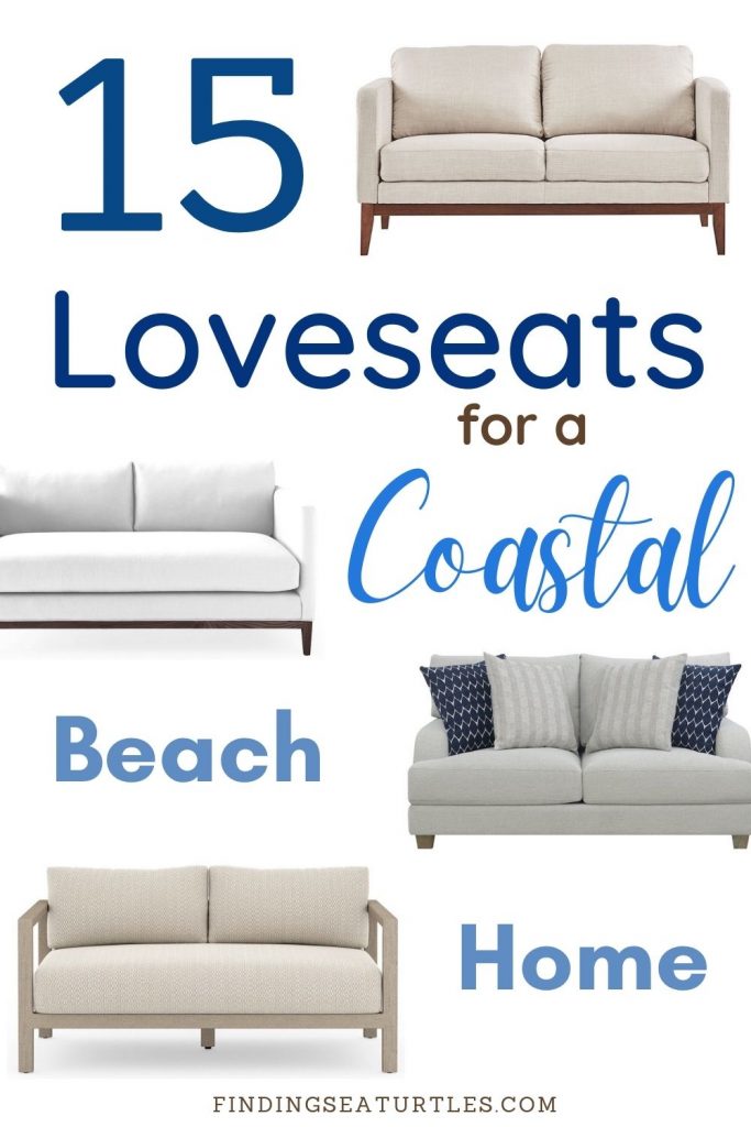 15 Loveseats for the Coastal Beach Home #Coastal #Loveseat #CoastalSofas #CoastalLoveseat #LivingRoom #CoastalLivingRoom #SmallSpaces #SmallSpaceSofas #CoastalDecor #HomeDecor #CoastalHomeDecor #CoastalHome #CoastalLiving #BeachHouse #SeasideStyle #LakeHouse #SummerHouse