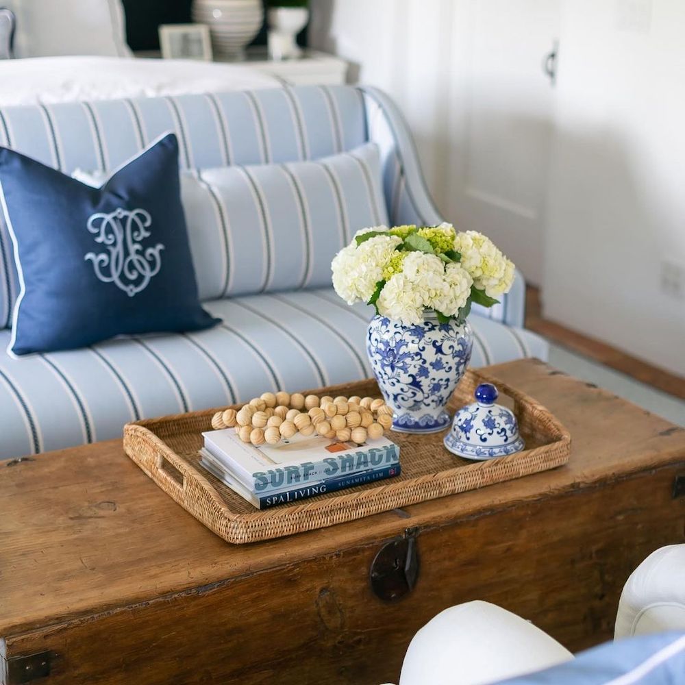 Inspo 14 #Vignette #CoastalVignette #Coastal #TrayStyling #TrayStylingTips #CoastalDecor #HomeDecor #LivingRoomDecor