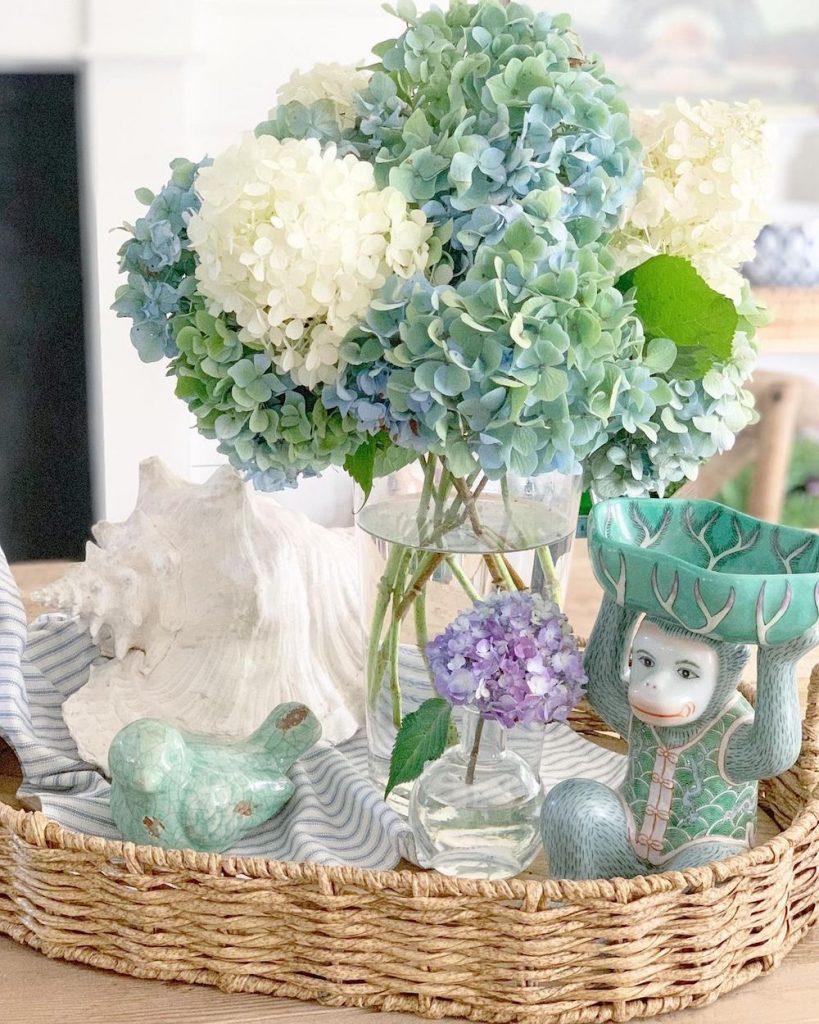 Inspo 16 #Vignette #CoastalVignette #Coastal #TrayStyling #TrayStylingTips #CoastalDecor #HomeDecor #LivingRoomDecor