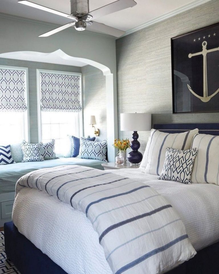 Blue and White Stripes Styling Ideas for the Coastal Home