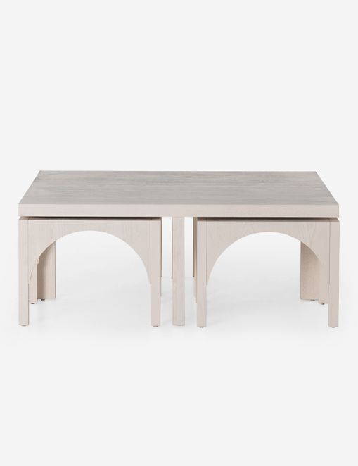 Square bunching coffee deals tables