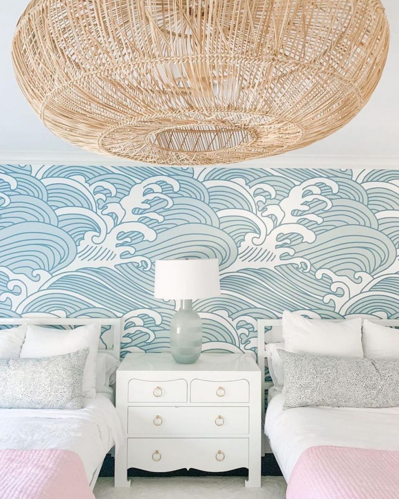 Beach Wallpaper  Stunning Ocean Wallpaper Ideas To Create That Coastal  Feeling  Feathr  The Home of Artisan Wallpaper