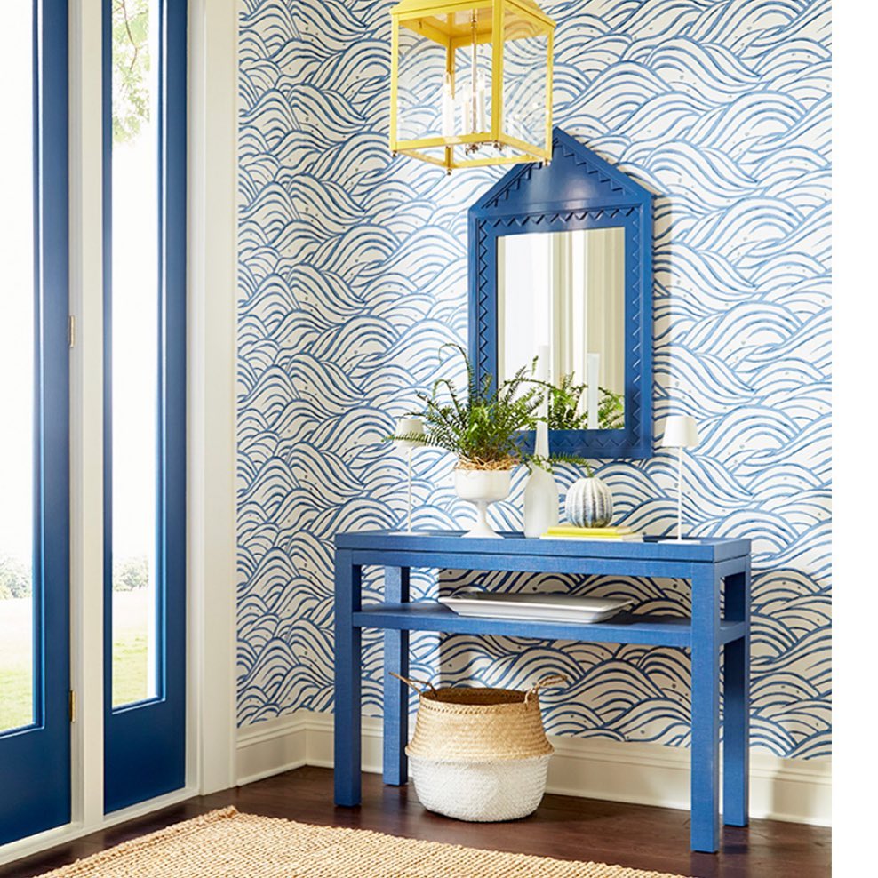 25 Most Inspiring Coastal Wallpaper Styling Ideas for the Summer Home