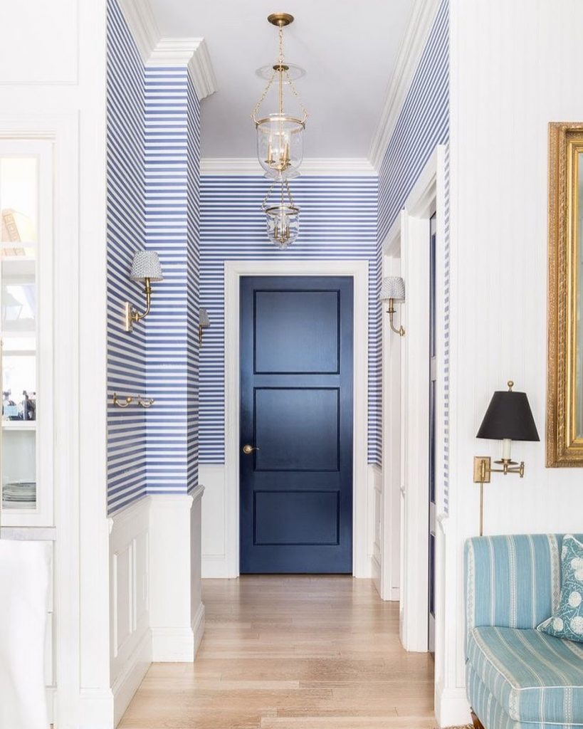 Modern Coastal Mudroom  Bathroom  Lauren McBride