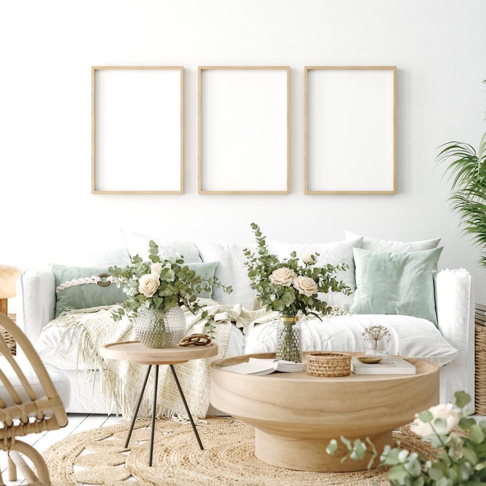 Bunching Coffee Table Styling Ideas Inspo 2 #CoffeeTables #CoastalCoffeeTables #BohoCoastal #CoastalDecor #HomeDecor