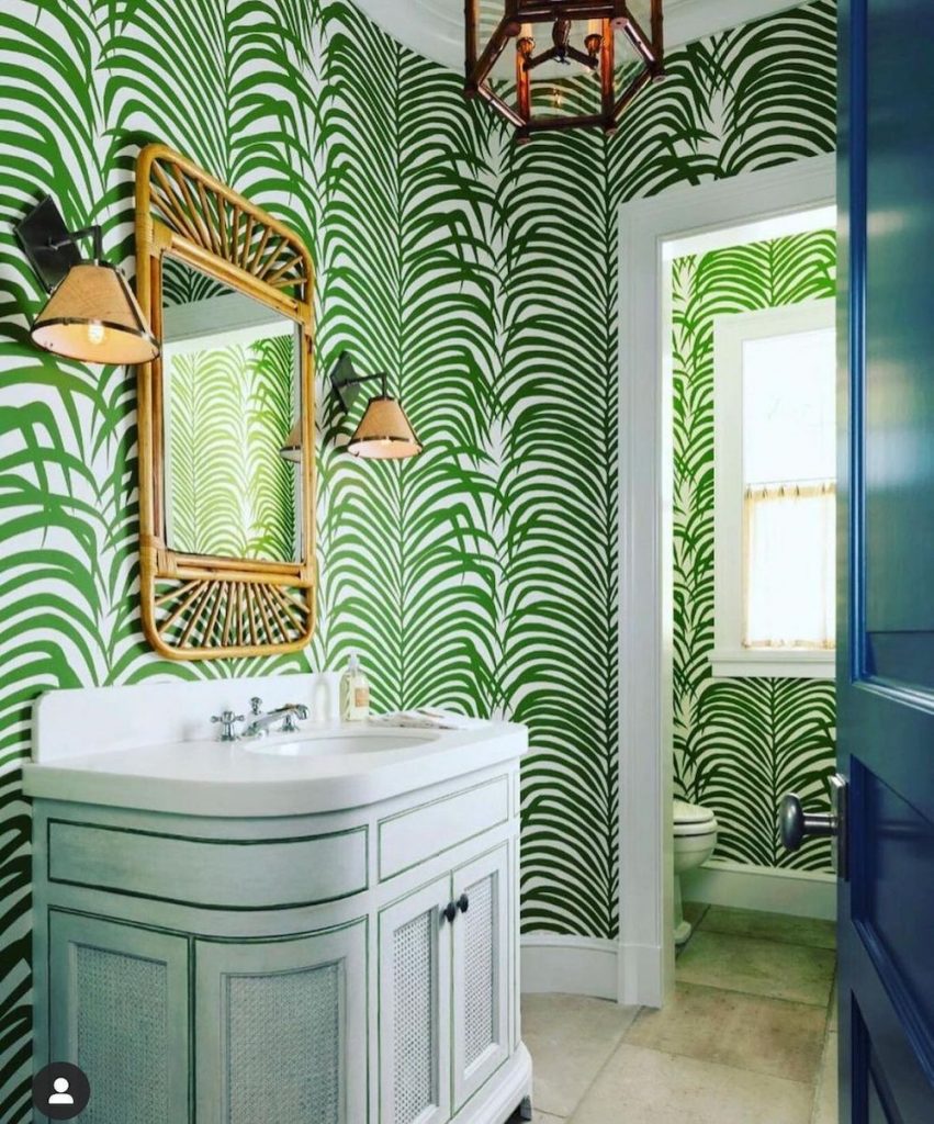 Coastal Powder Room  A Modern Classic Design  Kelley Nan