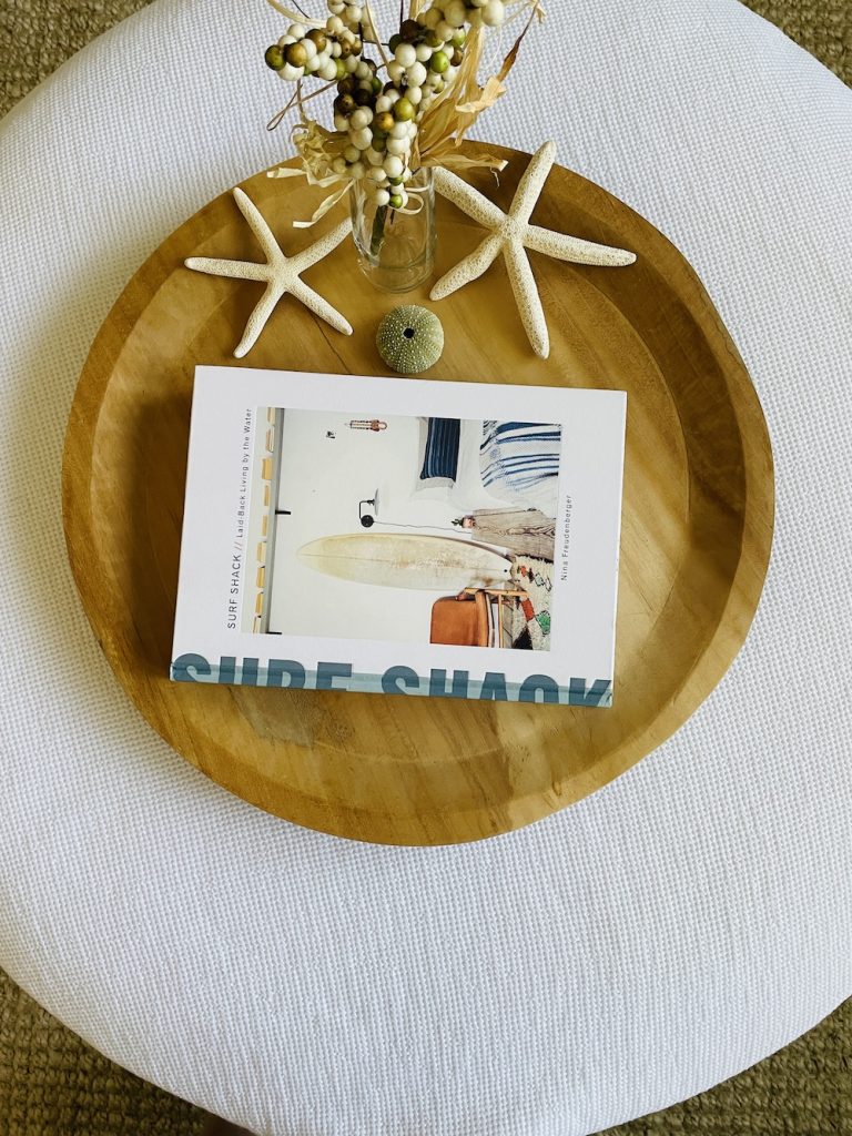 Coastal Home Decor Books Surf Shack_1556 #HomeDecorBooks #CoffeeTableBooks #Coastal #CoastalDecor #CoffeeTableStyling #HomeDecor 