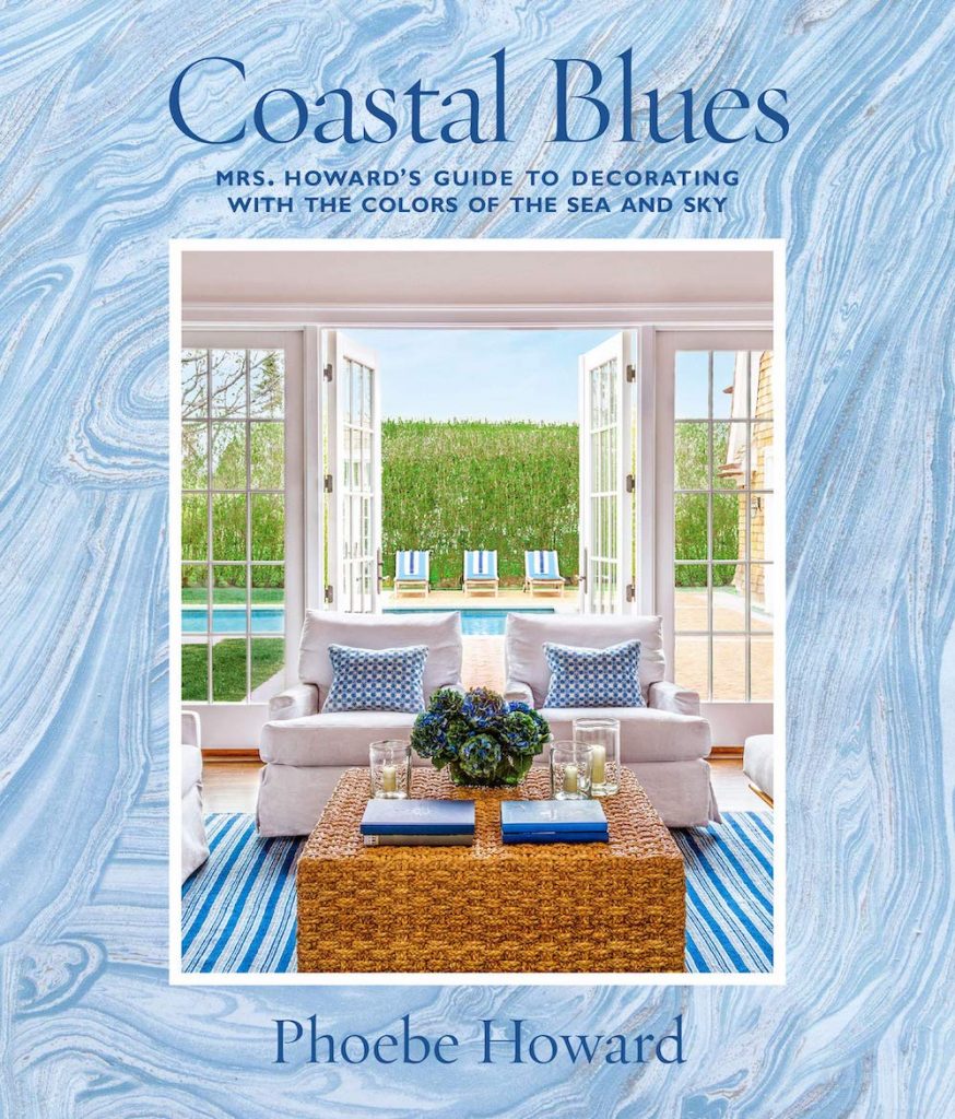 Coffee Table Book Styling Ideas Coastal Blues by Phoebe Howard #DecorBooks #CoffeeTableBooks #Coastal #CoastalDecor #CoastalTableStyling #HomeDecor 