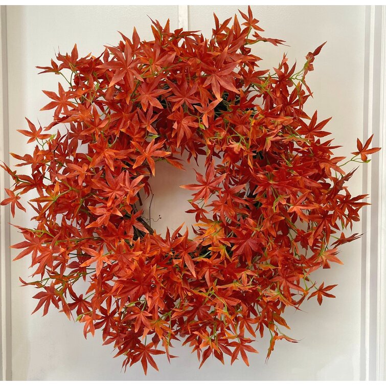 30 Inches Wreath #Fall #Entryway #Foyer #FallEntryway #FallDecor #HomeDecor #AutumnDecor