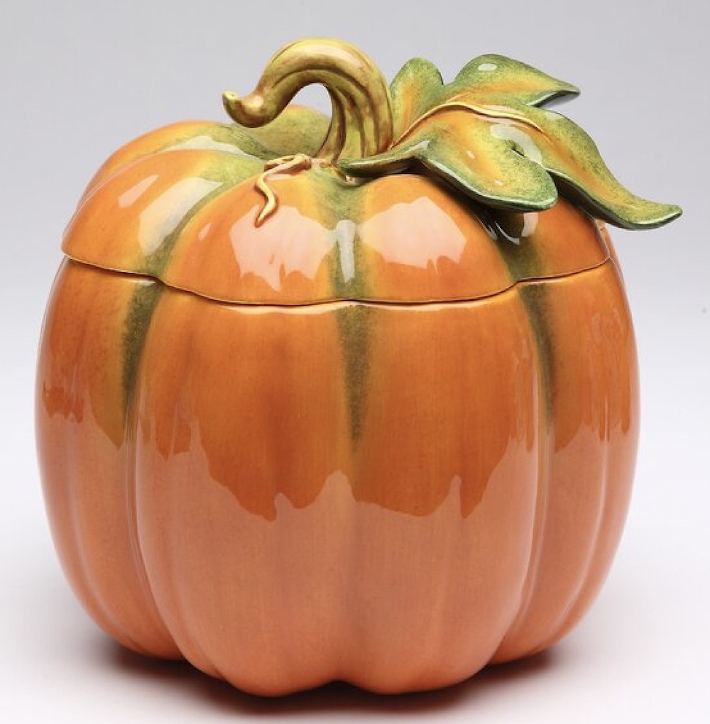 Brevard Large Pumpkin Jar #Fall #HomeDecor #Harvest #AutumnDecor #Pumpkins