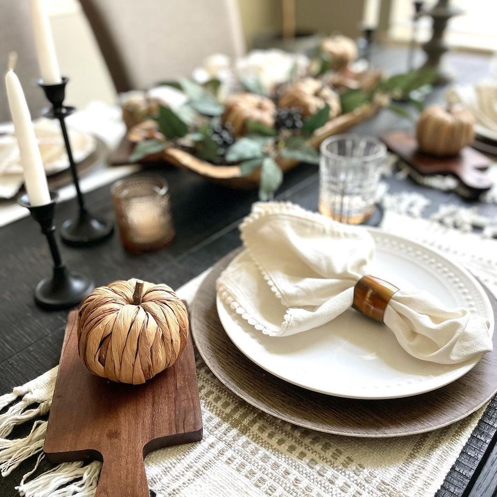 In 24 2 #Fall #FallCenterpiece #FallDecor #Autumn #FallTable #HomeDecor 