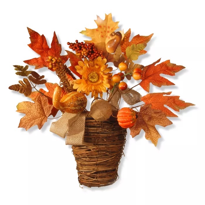 Maple Leaf Wall Basket Target