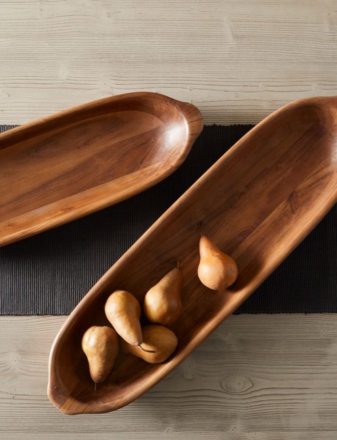 Wooden Dough Bowls to Style a Fall Centerpiece Now