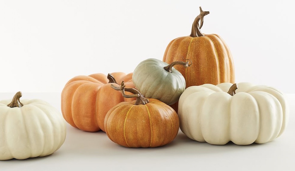 Faux Pumpkins 1 #Fall #Tablescapes #FallDecor #HomeDecor #AutumnDecor