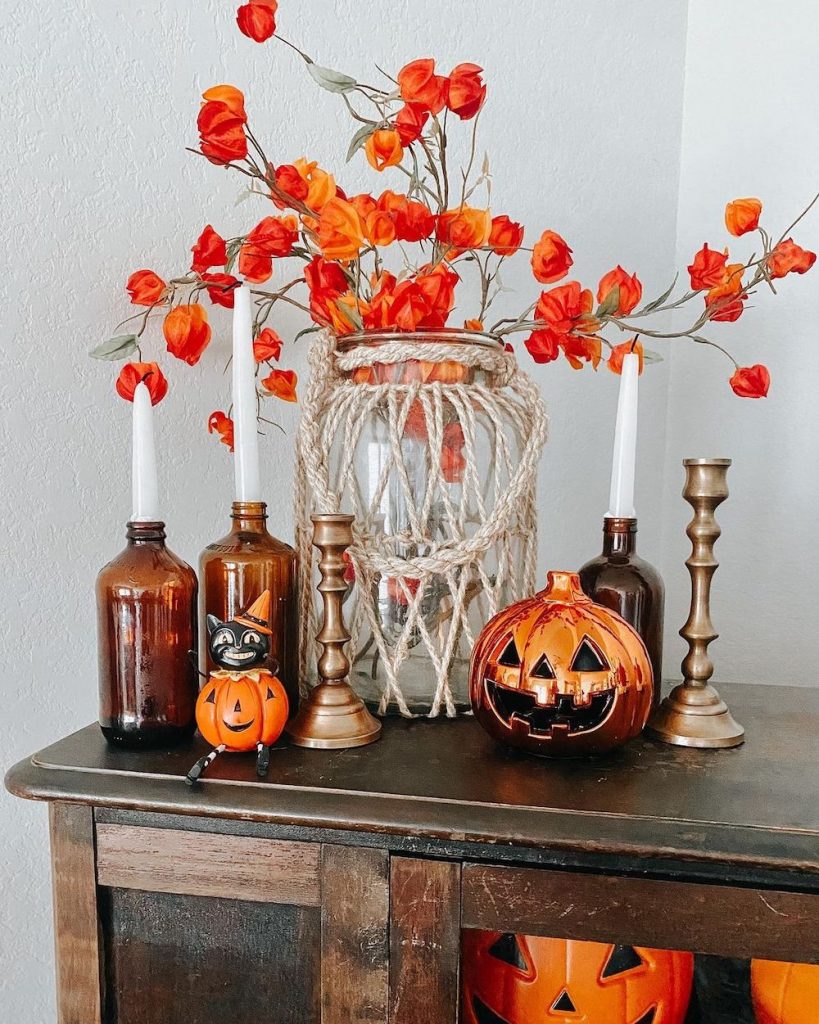 In 1 2 #Halloween #HalloweenDecor #HomeDecor #HalloweenDecorIdeas 