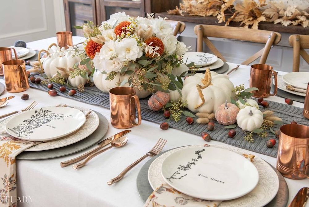 In 10 1 #Thanksgiving #ThanksgivingTableDecor #HomeDecor #ThanksgivingDecorIdeas 