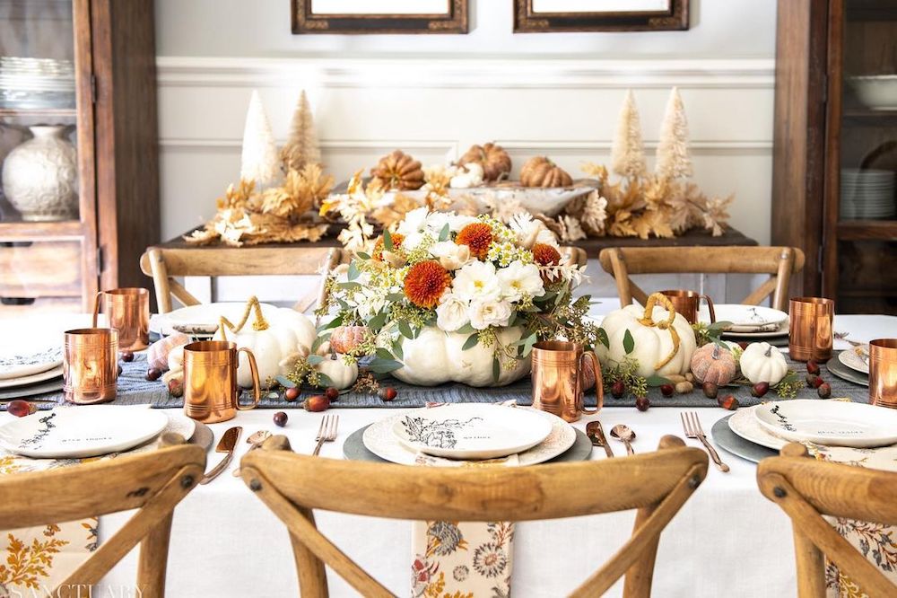 Thanksgiving Table Decor Ideas In 10 2 #Thanksgiving #ThanksgivingTableDecor #HomeDecor #ThanksgivingDecorIdeas 