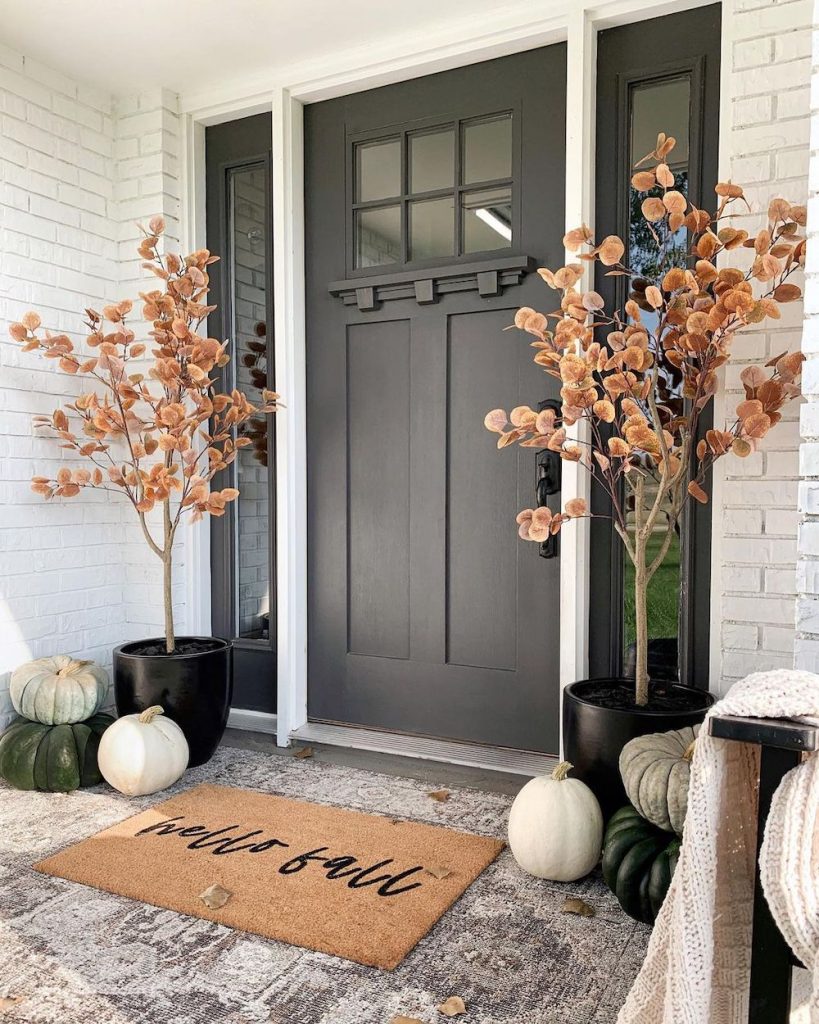 In 12 2 #Fall #Porch #FallPorch #FallDecor #HomeDecor #AutumnDecor