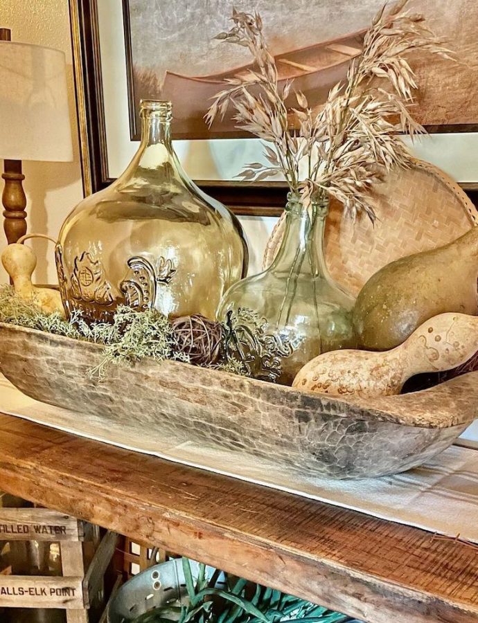 16 Best Wooden Dough Bowl Styling Ideas for Fall