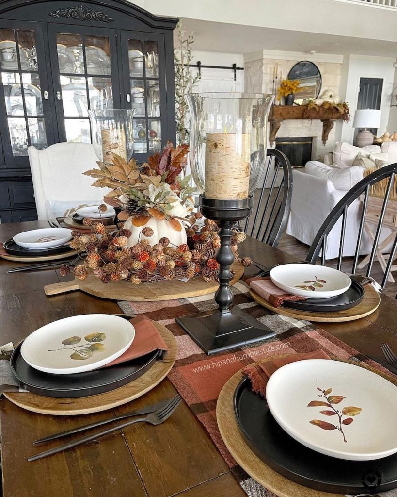 In 15 #Thanksgiving #ThanksgivingTableDecor #HomeDecor #ThanksgivingDecorIdeas 