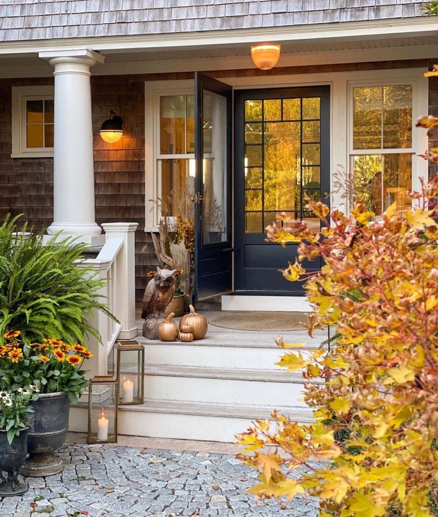 In 28 1 #Fall #Porch #FallPorch #FallDecor #HomeDecor #AutumnDecor