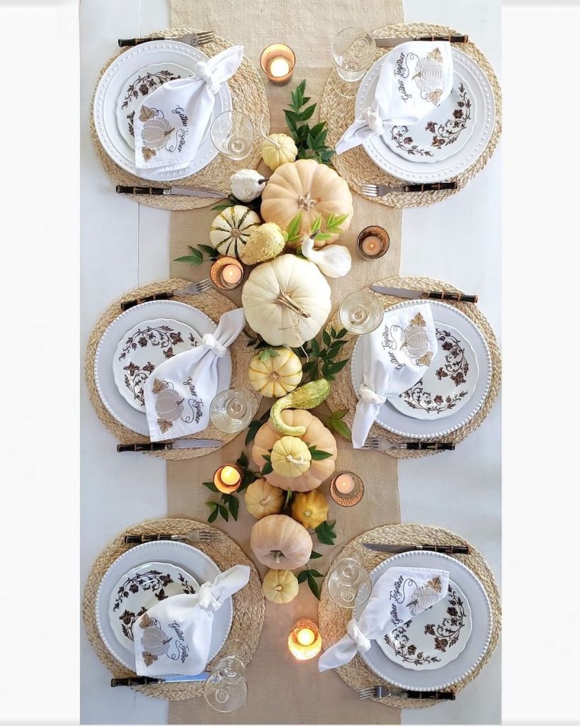 In 6 #Thanksgiving #ThanksgivingTableDecor #HomeDecor #ThanksgivingDecorIdeas 