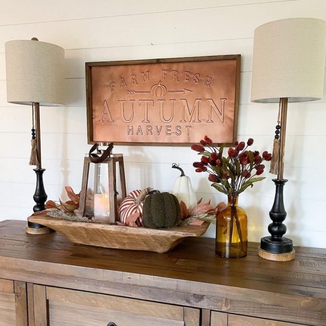 16 Best Wooden Dough Bowl Styling Ideas for Fall