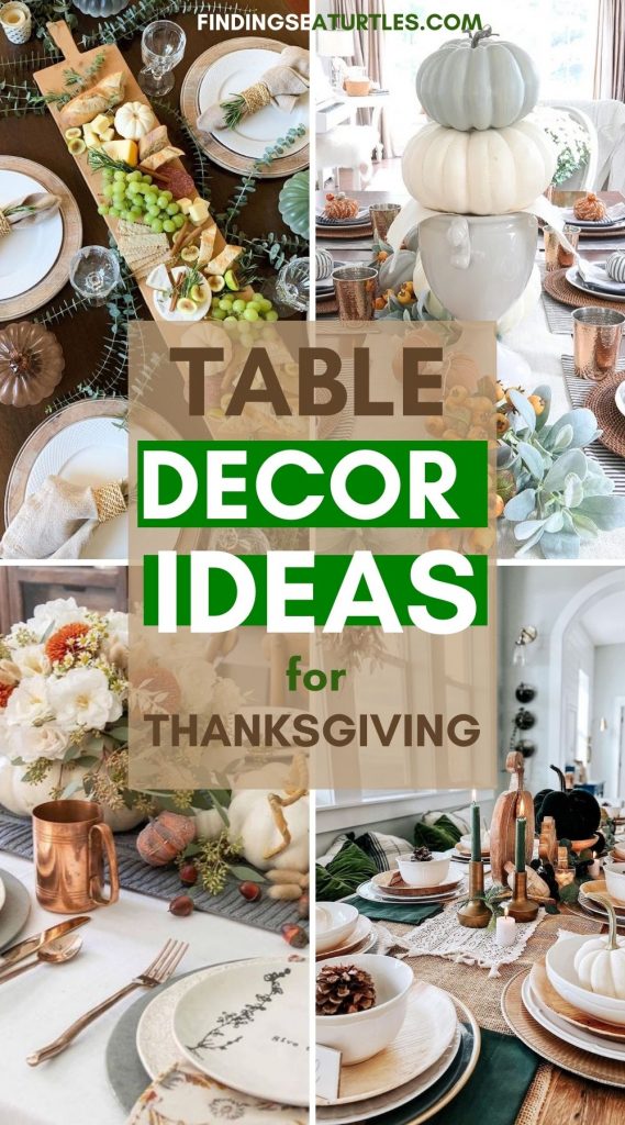 TABLE Decor Ideas for Thanksgiving #Thanksgiving #ThanksgivingTableDecor #HomeDecor #ThanksgivingDecorIdeas 