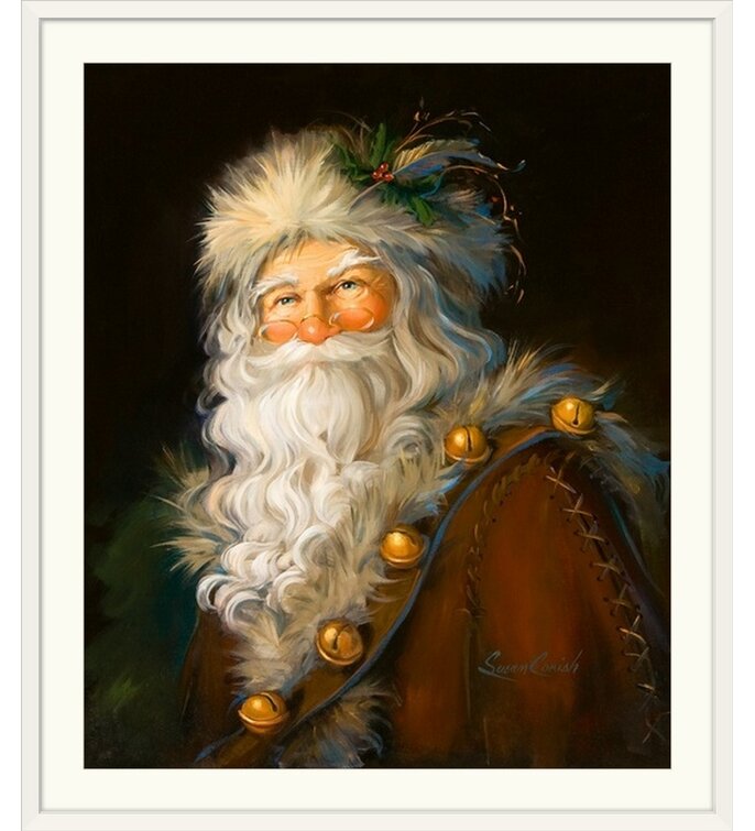 Thuc Christmas Art by Susan Comish #Christmas #ChristmasEntryway #ChristmasFoyer #HomeDecor #ChristmasDecorIdeas 
