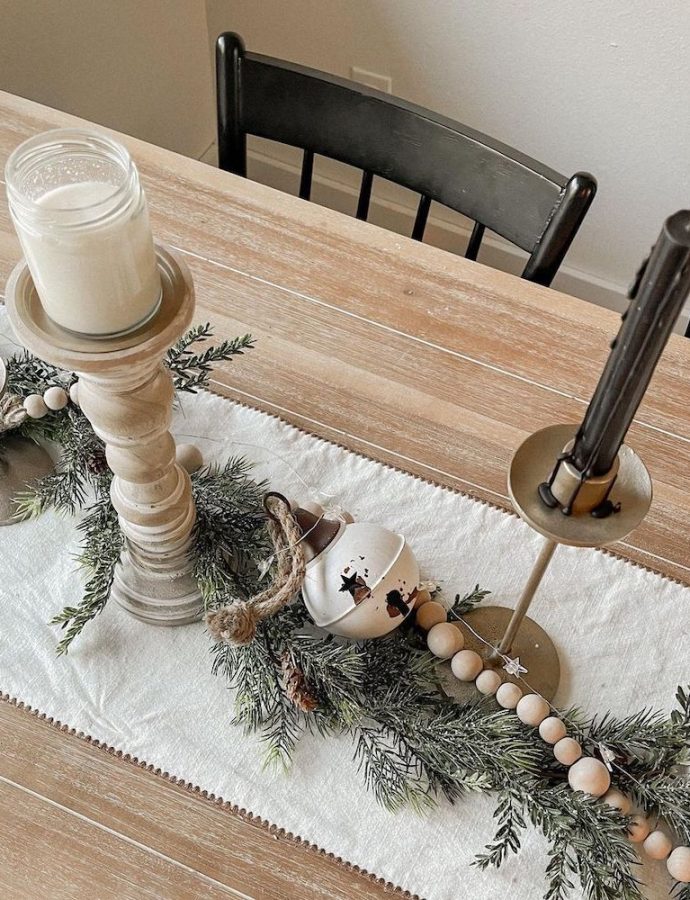 15 Christmas Garland to Decorate the Holiday Table